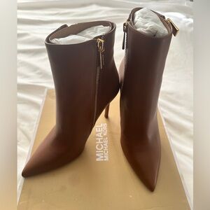Michael Kors Chestnut Heeled Boots